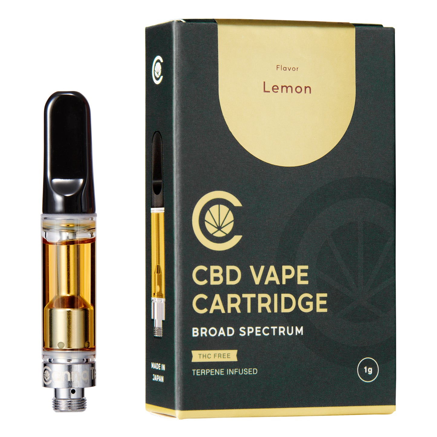 CBD リキッド 75% or 50%カートリッジ 1g ( CBD 400mg + CBG 350mg|CBD 500mg )