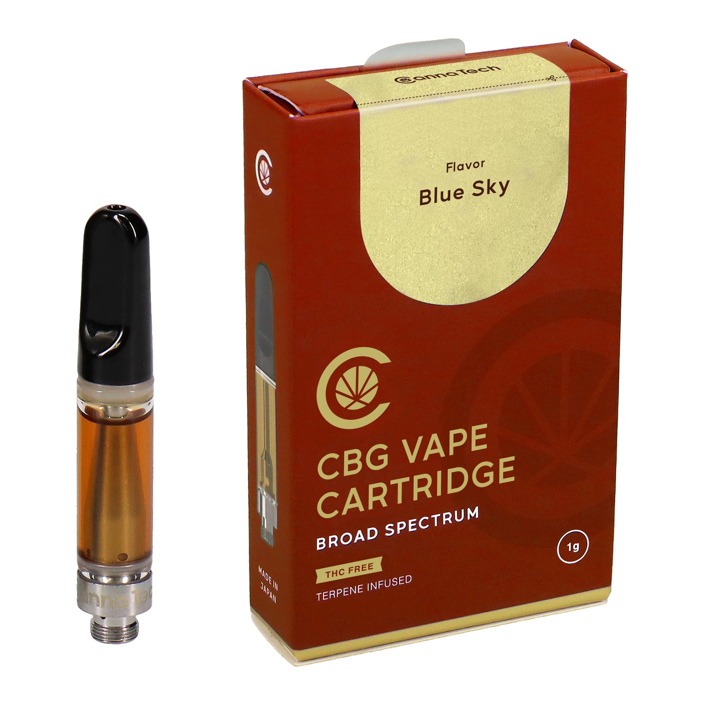 CBG リキッド 55% カートリッジ 1g ( CBG450mg CBD100mg )