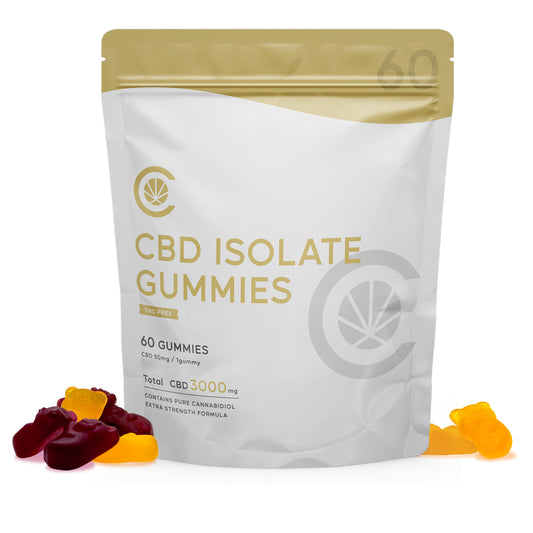 アイソレート CBD グミ  ( CBD 50mg /粒)  60粒 CBD 3000mg or 10粒 CBD 500mg