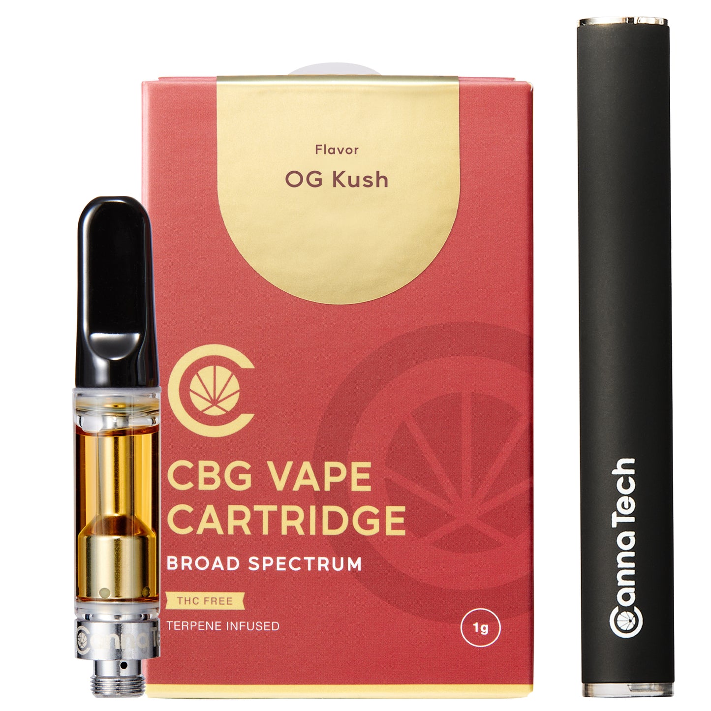 CBG リキッド 50% カートリッジ スターターセット ( CBG500mg )