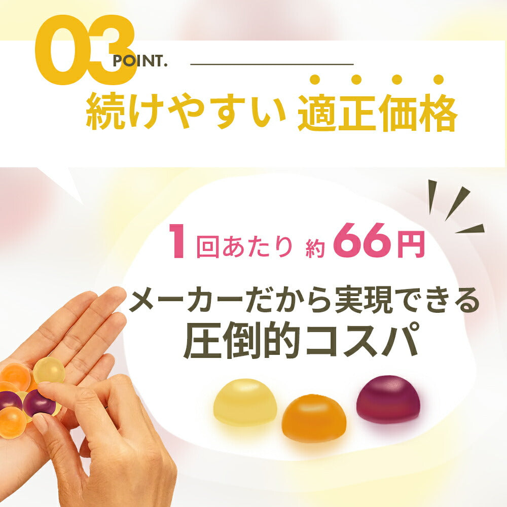 CBD グミ 60粒 果汁 100% (65mg/1粒) ブロードスペクトラムCBD配合 LILILALA