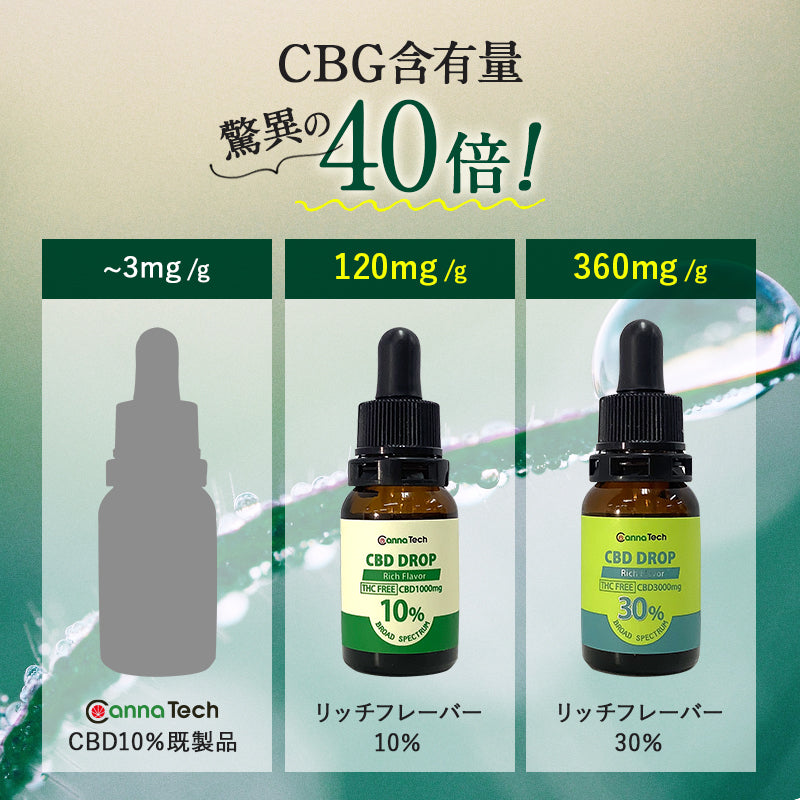 Rich Flavor CBD 10% オイル 10g( CBD 1000mg CBG 125mg )