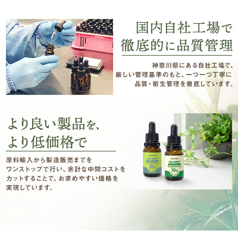 Rich Flavor CBD 10% オイル 10g( CBD 1000mg CBG 125mg )
