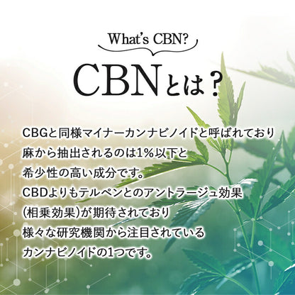 CBN リキッド 87% カートリッジ 1g  ( CBN403mg CBD311mg CBC151mg CBG+CBDV5mg)