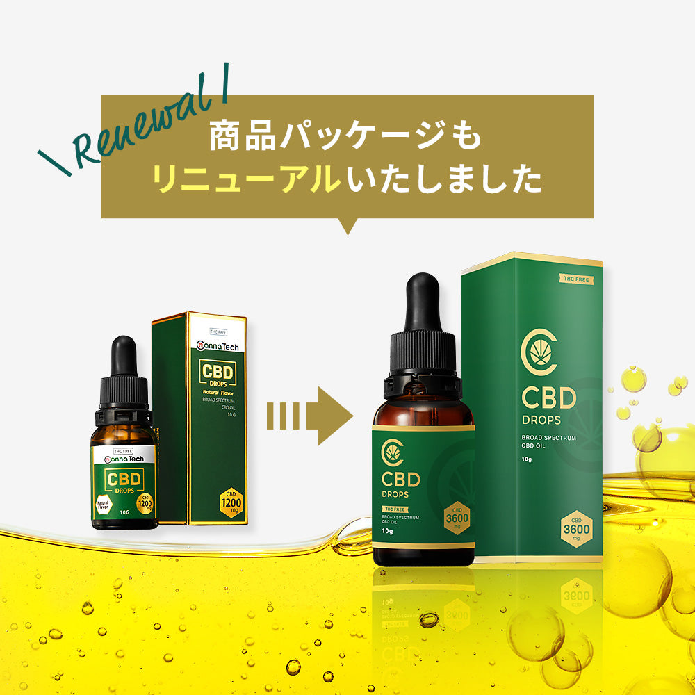 CBD オイル 10g 36% CBD 3600mg ブロードスペクトラム – CannaTech ...