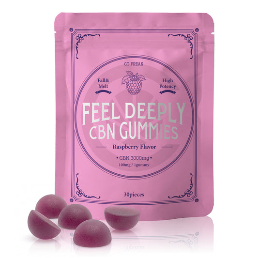 CT Freak Feel Deeply  CBN グミ 30粒 CBN 3000mg ( CBN 100mg /粒 )｜ 48粒 CBN 2400mg ( CBN 50mg /粒 )