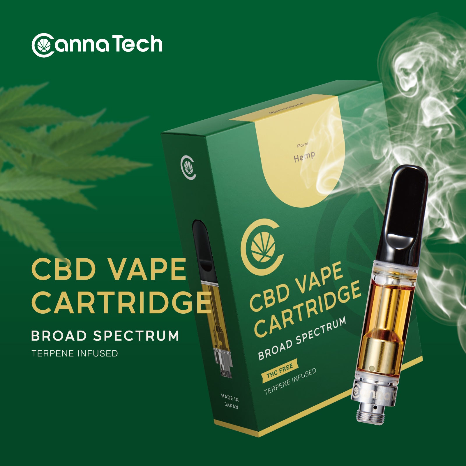 CBD リキッド 87% カートリッジ 1g 新ブロードスペクトラム – CannaTech 公式ストア