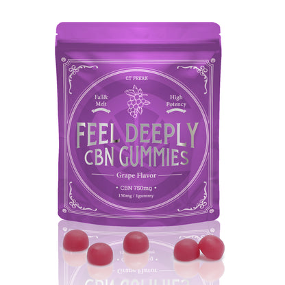 CT Freak CBN グミ Feel Deeply ( CBN 150mg /粒 ) CBN 2700mg 配合