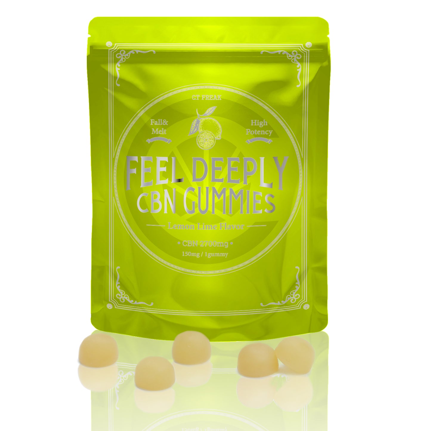 CT Freak CBN グミ Feel Deeply ( CBN 150mg /粒 ) CBN 2700mg 配合