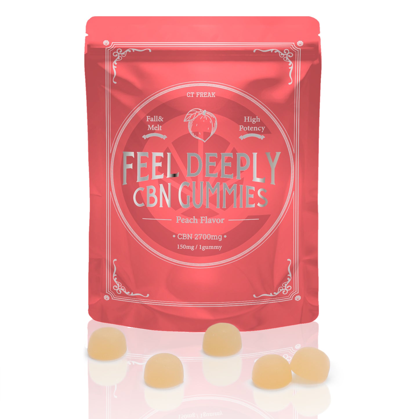CT Freak CBN グミ Feel Deeply ( CBN 150mg /粒 ) CBN 2700mg 配合