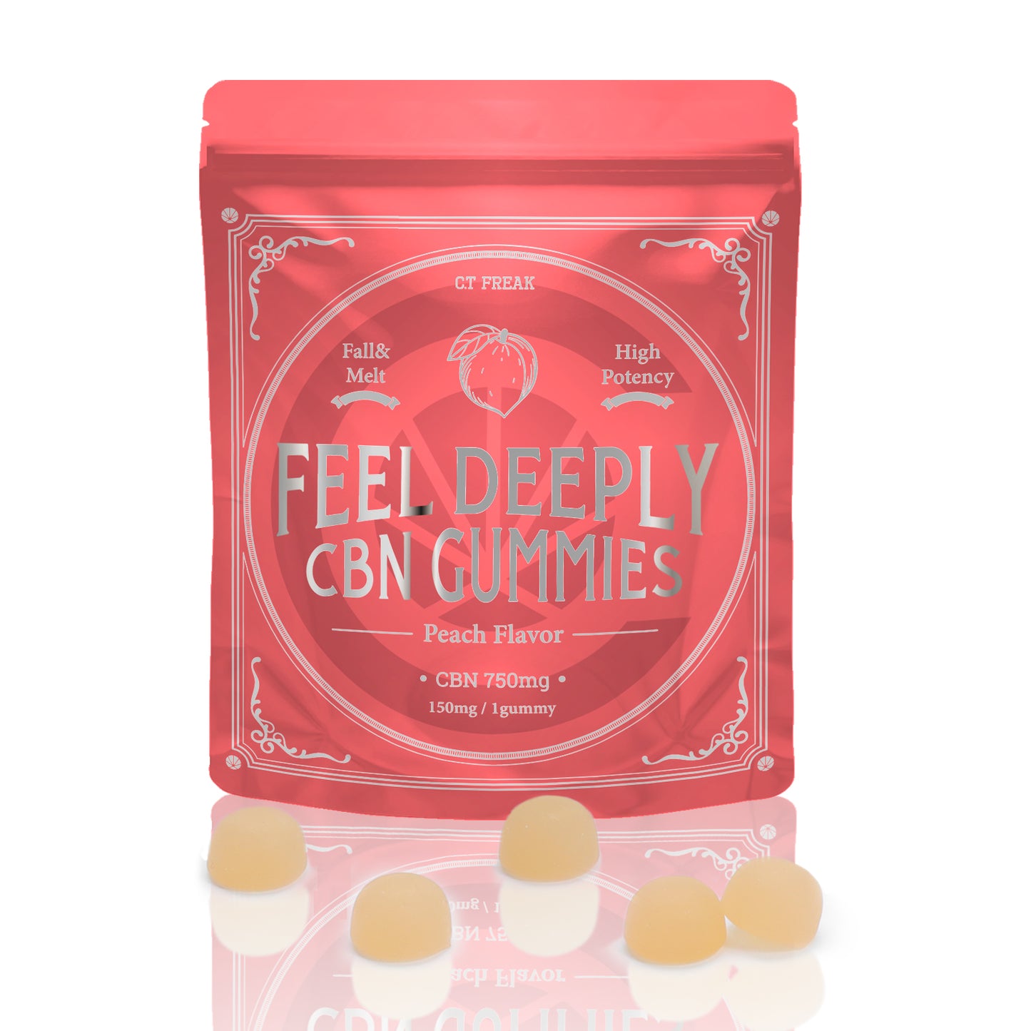 CT Freak CBN グミ Feel Deeply ( CBN 150mg /粒 ) CBN 2700mg 配合