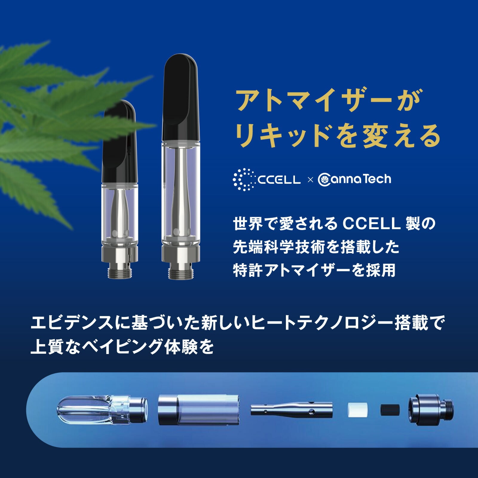 CBN リキッド 45% カートリッジ 1g  ( CBN 450mg )