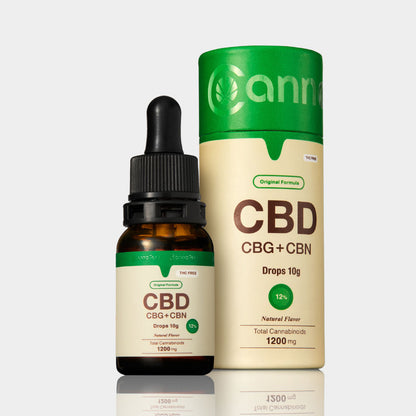 CBD + CBG + CBN 12% オイル 10g ( CBD 600mg CBG 400mg CBN 200mg )