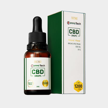 ブロードスペクトラムCBD オイル 4% CBD 1200mg 30g